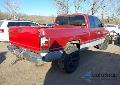 1999 Dodge Ram 1500 St from USA, damaged, VIN 3B7HF13Y8XG229086